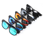 Óculos de Sol Inteligentes de Áudio Bluetooth A12, Azul, Preto, Verde, Vermelho Dourado, Prateado