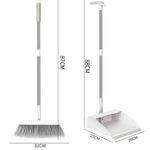 Household Folding Standing Rotatable Broom And Dustpan Set Combination, Folding Standing Dustpan