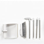 Household Folding Standing Rotatable Broom And Dustpan Set Combination, Folding Standing Dustpan