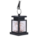 Luz de Vela com Fio de Cobre Solar para Jardim Exterior, Impermeável, Luz Decorativa para Relvado, Fio de Cobre / Luz Quente