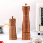 Moedor de Pimenta de Madeira Manual para Cozinha Doméstica, Moedor Sólido de Pimenta Preta, Frasco de Temperos, Estilo 3, 5 polegadas, Estilo 3, 8 polegadas