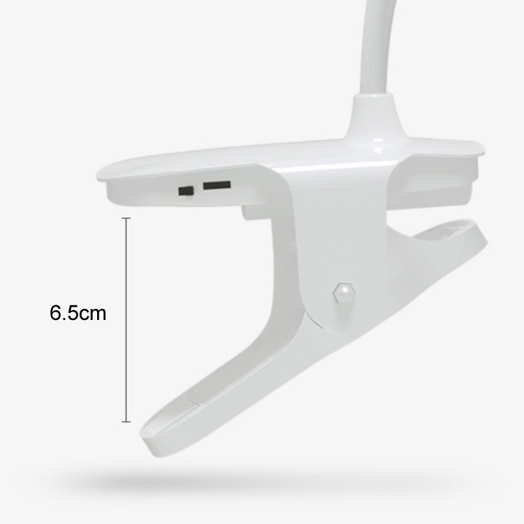 Carregamento 800mAh Temperatura de Cor Única Ajuste de Três Níveis Candeeiro de Secretária LED com Clipe USB Proteção para os Olhos Candeeiro de Cabeceira, Ligação Direta, Carregamento 1200mAh, Carregamento 800mAh