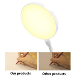 Carregamento 800mAh Temperatura de Cor Única Ajuste de Três Níveis Candeeiro de Secretária LED com Clipe USB Proteção para os Olhos Candeeiro de Cabeceira, Ligação Direta, Carregamento 1200mAh, Carregamento 800mAh