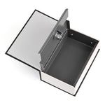 Cofre Simulador de Livro de Dicionário Inglês, Decoração Criativa para Estante, Versão Chave Trompete, Vermelho, Azul, Preto, Castanho