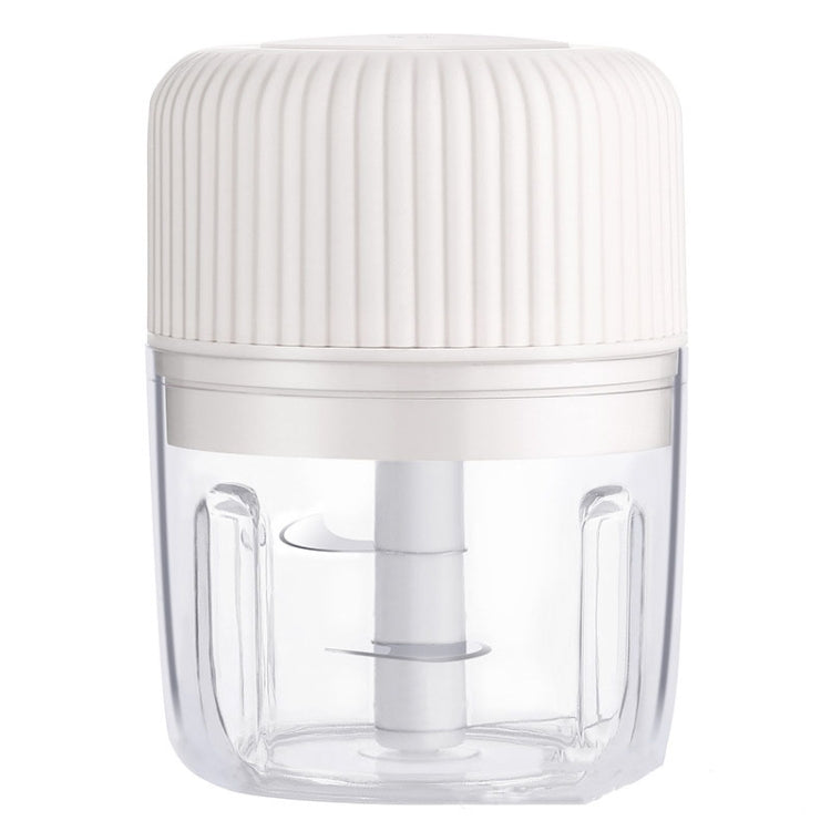 Cortador Elétrico de Legumes Doméstico, Triturador de Alho USB, Mini Máquina de Cozinha para Bebés, Máquina de Suplemento Alimentar para Bebés, 250ml, 100ml + 250ml, 100ml