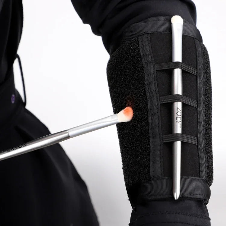 Esponja de Limpeza para Pincéis de Maquilhagem Ferramenta Especial para Artistas de Maquilhagem Limpeza a Seco Correias de Limpeza Correias para Braço