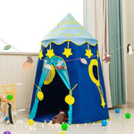 Tenda de jogo yurt para crianças, brinquedo interior
