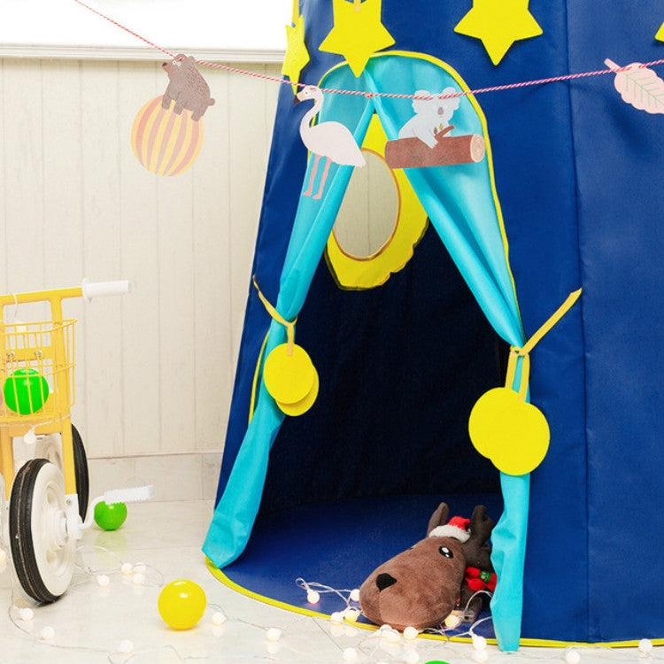 Tenda de jogo yurt para crianças, brinquedo interior