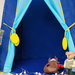 Tenda de jogo yurt para crianças, brinquedo interior