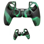 2 Peças de Protetor de Pegas em Silicone Antiderrapante para Comandos de Jogo PS5
