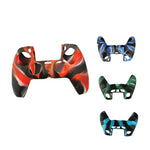 2 Peças de Protetor de Pegas em Silicone Antiderrapante para Comandos de Jogo PS5