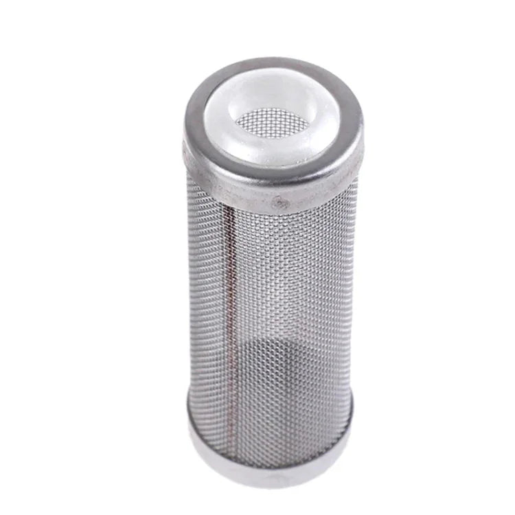Tampa Protetora de Entrada de Água em Aço Inoxidável para Aquário, Filtro de Entrada de Água com Sucção, Especificação: Branco 12mm, Branco 12mm, Branco 16mm, Preto 12mm, Preto 16mm