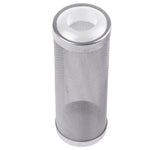Tampa Protetora de Entrada de Água em Aço Inoxidável para Aquário, Filtro de Entrada de Água com Sucção, Especificação: Branco 12mm, Branco 12mm, Branco 16mm, Preto 12mm, Preto 16mm