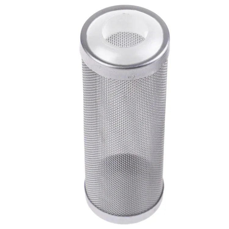 Tampa Protetora de Entrada de Água em Aço Inoxidável para Aquário, Filtro de Entrada de Água com Sucção, Especificação: Branco 12mm, Branco 12mm, Branco 16mm, Preto 12mm, Preto 16mm
