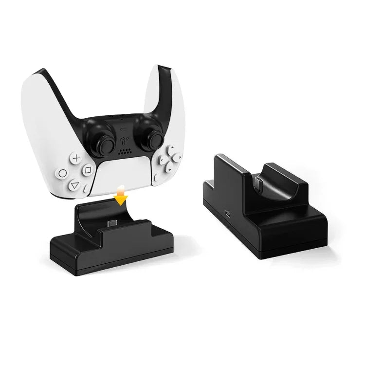 Carregador de Comando, Carregador de Assento, Carregador de Comando de Jogo para PS5, Carregador Simples, Carregador Duplo