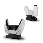 Carregador de Comando, Carregador de Assento, Carregador de Comando de Jogo para PS5, Carregador Simples, Carregador Duplo