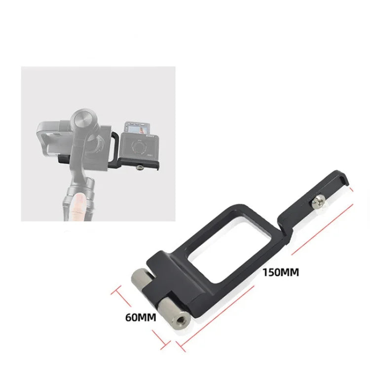 Placa de Conversão Estabilizadora Portátil YJ Para Sony RXOII/Feiyu/Zhiyun/DJI/osmo, Para Sony RXO II