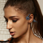 Auricular Sem Fios Bluetooth 5.0 de Condução Óssea K7, Auriculares à Prova de Água, 16GB RAM