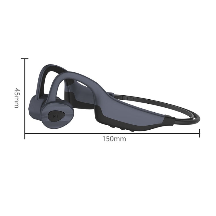 Auricular Sem Fios Bluetooth 5.0 de Condução Óssea K7, Auriculares à Prova de Água, 16GB RAM