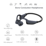 Auricular Sem Fios Bluetooth 5.0 de Condução Óssea K7, Auriculares à Prova de Água, 16GB RAM