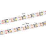 Luz de Tira LED Epóxi SMD 2835 Alimentada por USB Lâmpada Decorativa de Mesa de Natal para Iluminação de Fundo de TV, 1m, 5m