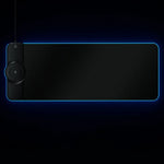 Tapete de rato com carregamento sem fios RGB01 10W, tapete de rato luminoso RGB, tamanho: 800 x 300 x 4 mm