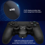 Placa de Ligação da Tecla Lateral Traseira do Comando Heart For Game Controlador, Botões Adicionais na Parte de Trás, Ligue a Unidade de Extensão Traseira para PS4, 2