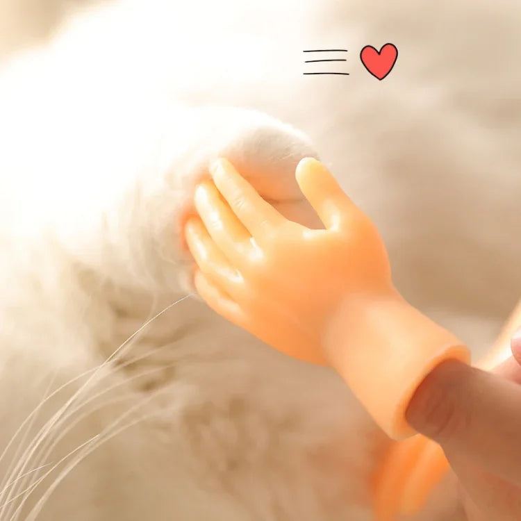 Dedais de Massagem para Animais e Luvas para Gatos, Dedal de Massagem