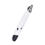 PR-08 Caneta Eletrónica para Quadro Branco Sem Fios 2.4G com 6 Teclas e 1600DPI, Caneta Multi-funções Mouse PPT Flip, Branco, Vermelho, Azul, Preto, Cinzento Prateado