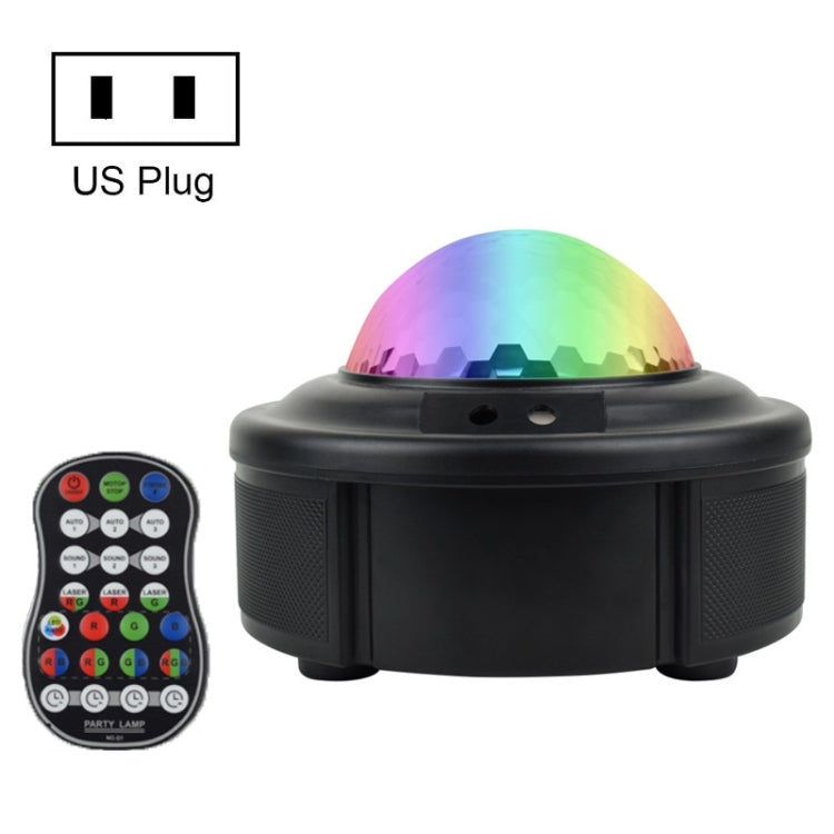 Mini Projetor de Luz Laser Bola Mágica 10W com Controlo por Som, Luz de Palco Flash, Plugue US, Plugue UE, Plugue UK, Plugue AU