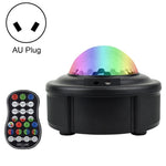 Mini Projetor de Luz Laser Bola Mágica 10W com Controlo por Som, Luz de Palco Flash, Plugue US, Plugue UE, Plugue UK, Plugue AU