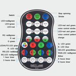 Mini Projetor de Luz Laser Bola Mágica 10W com Controlo por Som, Luz de Palco Flash, Plugue US, Plugue UE, Plugue UK, Plugue AU