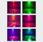 Mini Projetor de Luz Laser Bola Mágica 10W com Controlo por Som, Luz de Palco Flash, Plugue US, Plugue UE, Plugue UK, Plugue AU