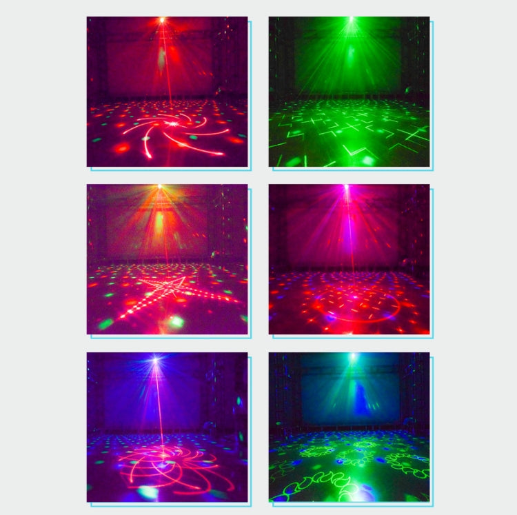 Mini Projetor de Luz Laser Bola Mágica 10W com Controlo por Som, Luz de Palco Flash, Plugue US, Plugue UE, Plugue UK, Plugue AU