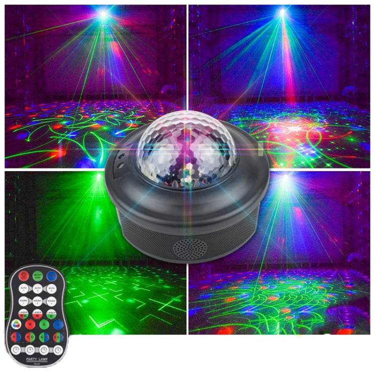Mini Projetor de Luz Laser Bola Mágica 10W com Controlo por Som, Luz de Palco Flash, Plugue US, Plugue UE, Plugue UK, Plugue AU