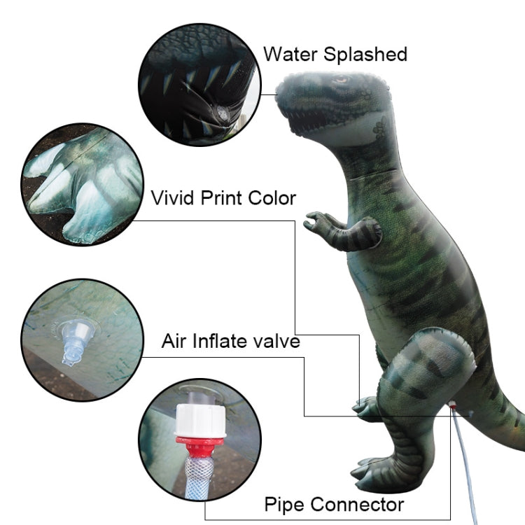 Brinquedo de Pulverização de Água em Forma de Dinossauro PVC, Modelo Grande de Dinossauro, Dinossauro PVC Grande