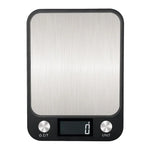 Balança Pequena para Alimentos de Cozinha em Aço Inoxidável, Balança Eletrónica Portátil, 5kg/1g (Preto), 10kg/1g (Preto), 5kg/1g (Branco), 10kg/1g (Branco)