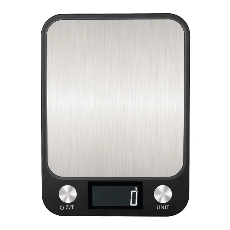 Balança Pequena para Alimentos de Cozinha em Aço Inoxidável, Balança Eletrónica Portátil, 5kg/1g (Preto), 10kg/1g (Preto), 5kg/1g (Branco), 10kg/1g (Branco)