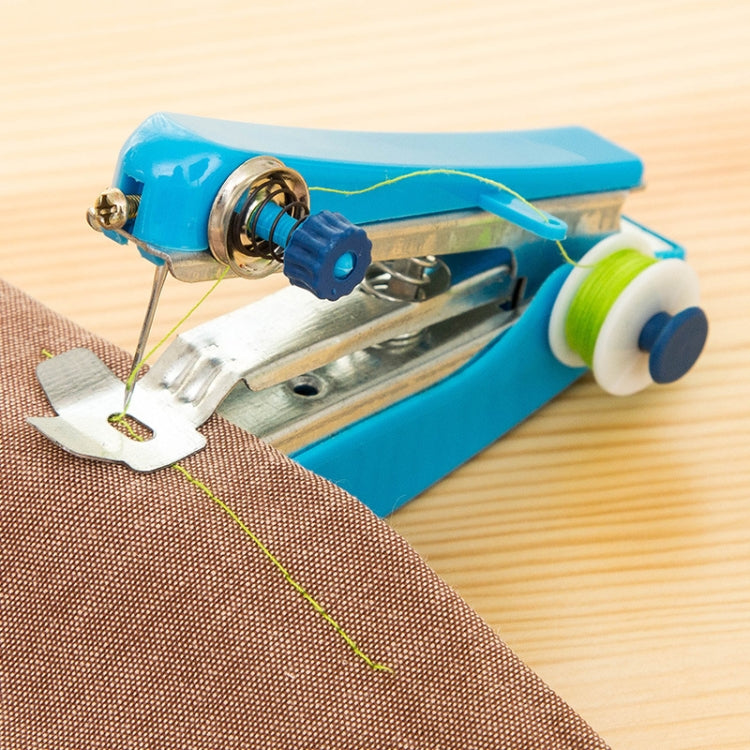 Máquina de Costura Portátil Mini Pequena Manual Multifuncional de Bolso, Entrega de Cor Aleatória