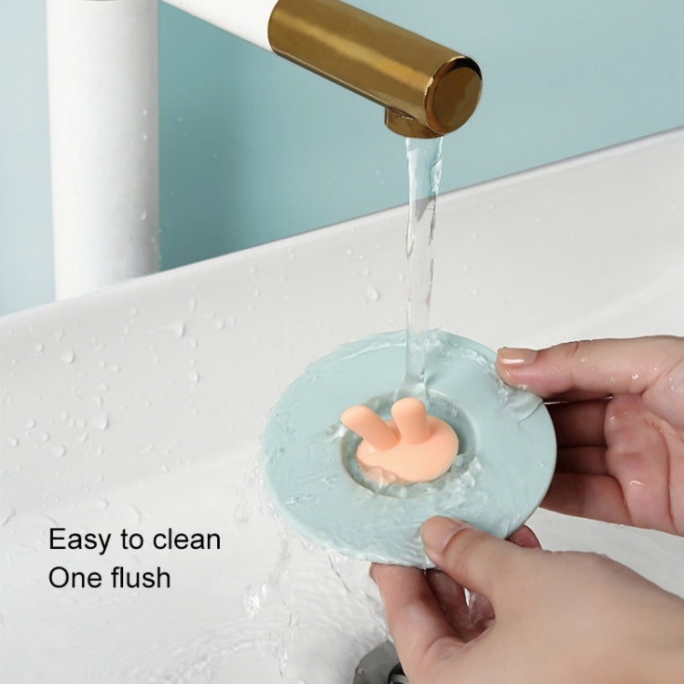 Tampa de Copo de Silicone em Forma de Orelhas de Coelho, Tampa de Vedação para Caneca Desenho Animado, Tampa à Prova de Pó e de Fugas, Amarelo, Verde, Rosa