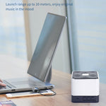 Receptor e Transmissor de Áudio Bluetooth 5.0 USB 2 em 1 BT201 com Ecrã LCD, Receptor e Transmissor de Áudio Bluetooth com Ecrã LCD
