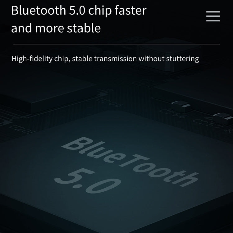 Receptor e Transmissor de Áudio Bluetooth 5.0 USB 2 em 1 BT201 com Ecrã LCD, Receptor e Transmissor de Áudio Bluetooth com Ecrã LCD