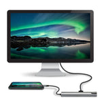 Estação de Acoplamento HUB WC7367 8 em 1 87W Tipo-C para PD+USB3.0/USB2.0+SD+TF+HDMI+RJ45+Tipo-C, WC7367
