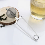2 Peças de Infusor de Chá em Malha Esférica de Aço Inoxidável para Chá, Café, Ervas e Especiarias