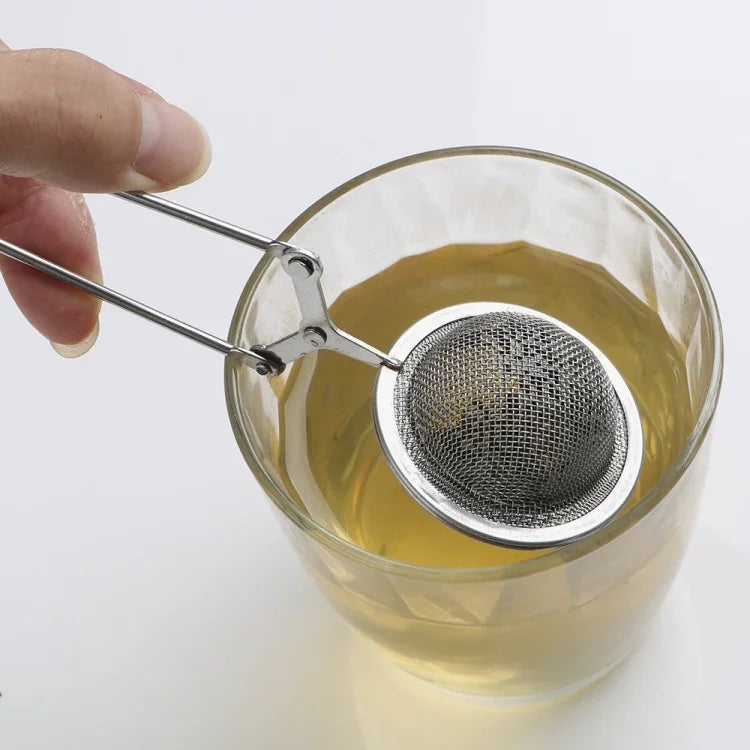 2 Peças de Infusor de Chá em Malha Esférica de Aço Inoxidável para Chá, Café, Ervas e Especiarias