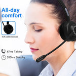 Auricular Mono Bluetooth 5.0 M97 com Base de Carregamento