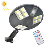 144 COB Lâmpada Solar com Sensor de Corpo Humano para Rua Jardim Luz de Parede com Controlo Remoto Luz de Segurança Exterior