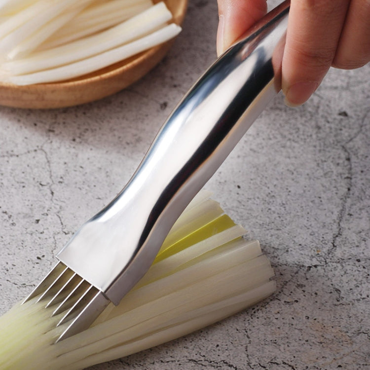Faca para Cebolinho em Aço Inoxidável Utensílios de Cozinha, 15,7x1,8cm