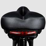 Banco de Bicicleta com Luzes Traseiras, Almofada de Assento para Bicicleta de Montanha, YF-1076-3