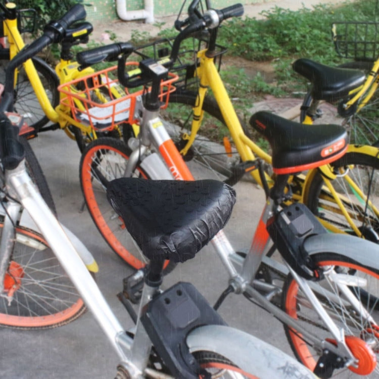 Capa Impermeável para Banco de Bicicleta, Capa de Assento em PVC Impermeável para Bicicleta, Capa de Chuva Termoformada, 10 unidades Pequenas, 10 unidades Grandes